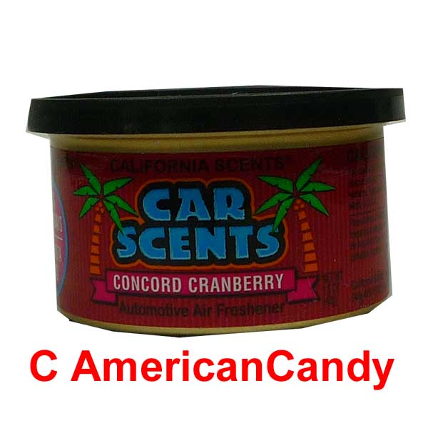 California Car Scents Lufterfrischer Concord Cranberry