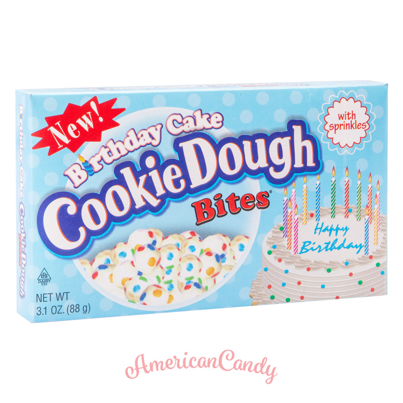 Birthday Cake Cookie Dough Bites