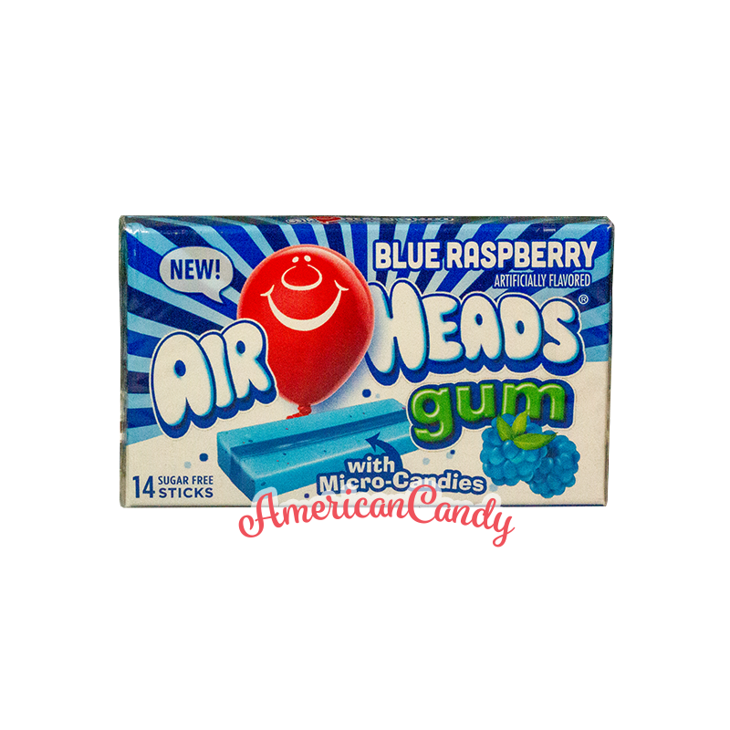 Air Heads Blue Raspberry Gum 14er